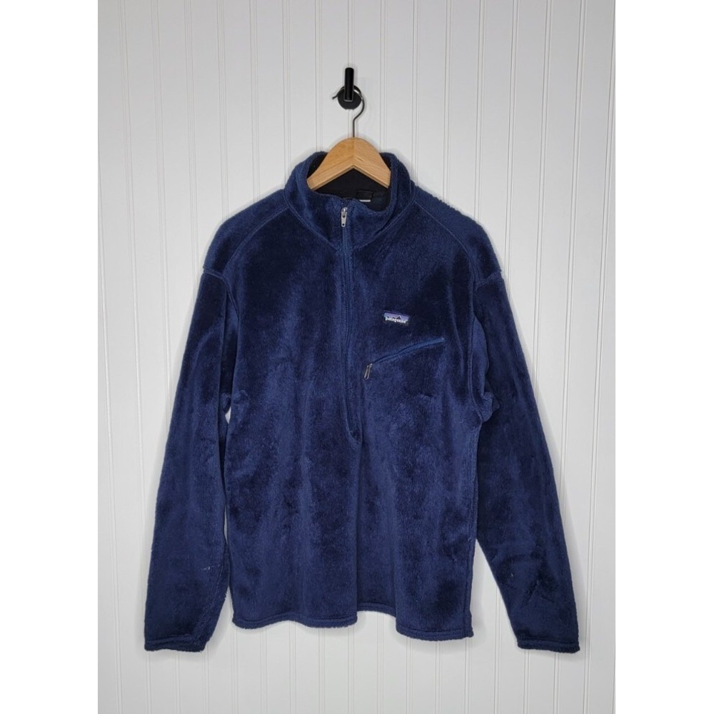 Patagonia Regulator Half Zip Fleece Pullover Men's size Large Made in USA Vtg